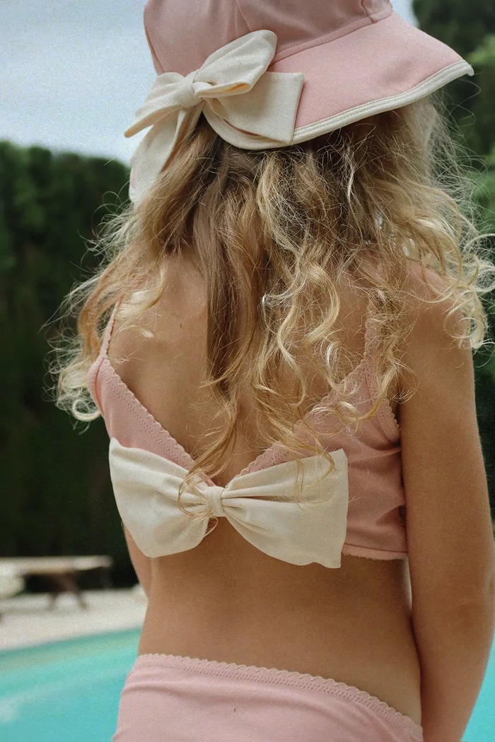 Konges Sløjd dwuczęściowy strój kąpielowy dziecięcy KITTY BIKINI GRS KS104915.PPY2
