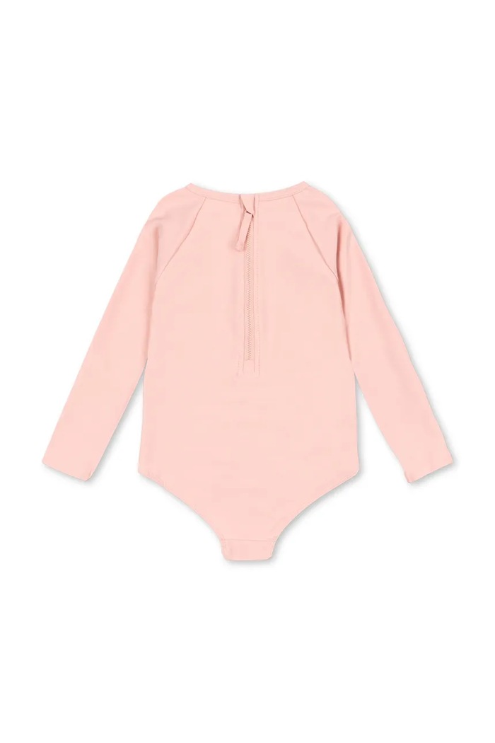 Konges Sløjd jednoczęściowy strój kąpielowy dziecięcy KITTY LS SWIMSUIT GRS KS104918.PPY2 różowy SS26