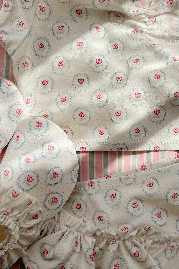 Konges Sløjd dwuczęściowy strój kąpielowy dziecięcy MALTI BIKINI GRS KS104978.PPY2