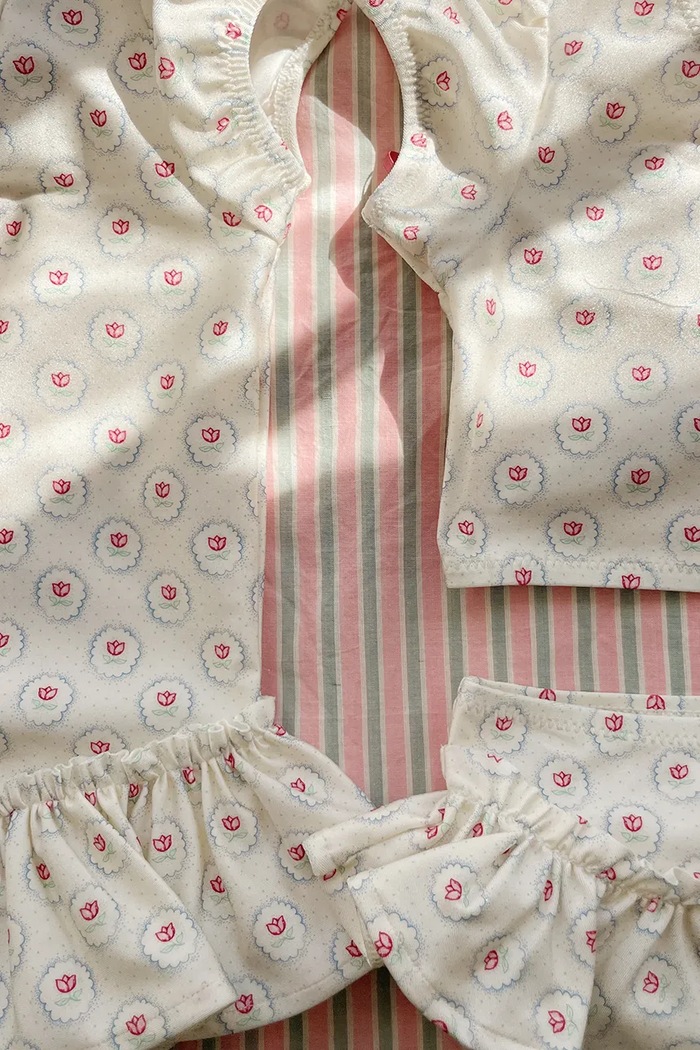 Konges Sløjd dwuczęściowy strój kąpielowy dziecięcy MALTI BIKINI GRS KS104978.PPY2