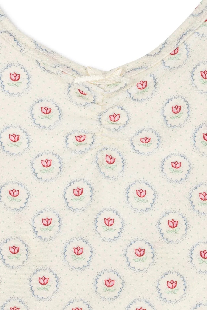 Konges Sløjd jednoczęściowy strój kąpielowy dziecięcy MALTI SWIMSUIT GRS KS104980.PPY2 beżowy
