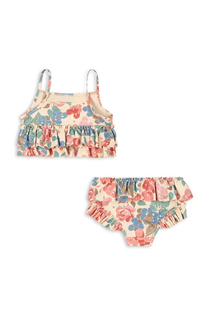 Konges Sløjd dwuczęściowy strój kąpielowy dziecięcy MANUCA FRILL BIKINI GRS KS104985.PPY2 multicolor SS26