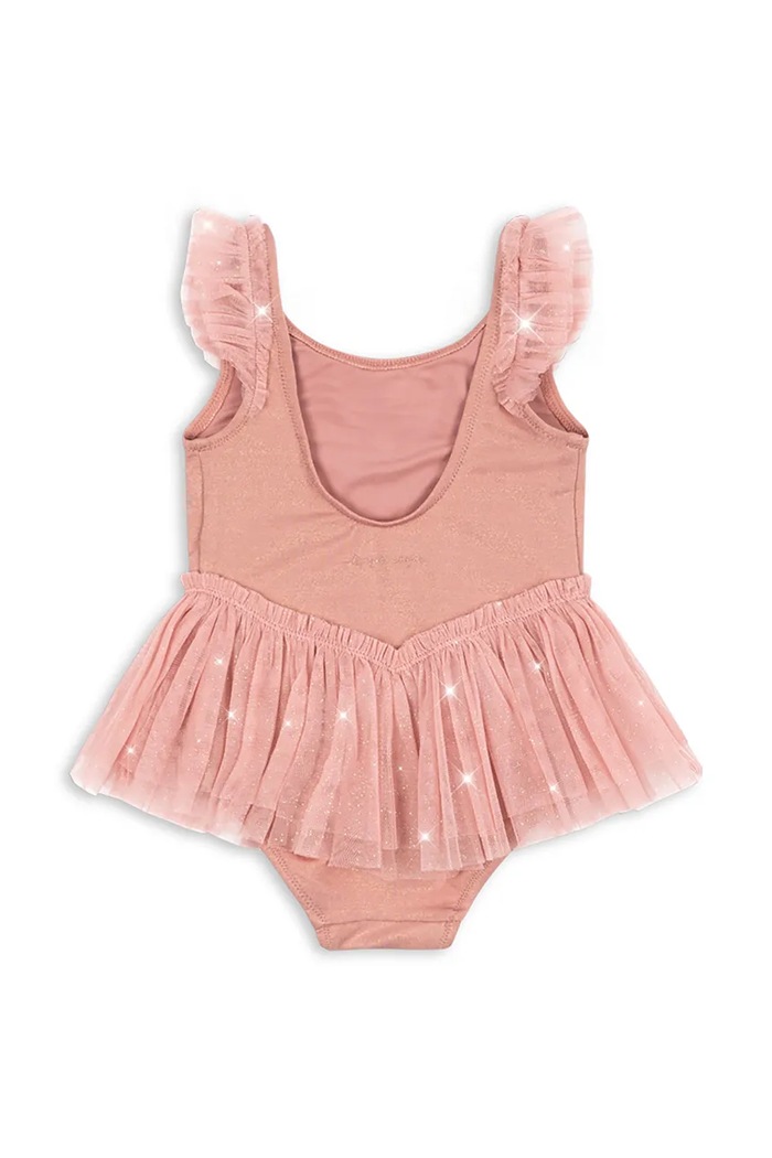 Konges Sløjd jednoczęściowy strój kąpielowy dziecięcy AMANDINE SWIMSUIT KS104633.PPY2 różowy SS26