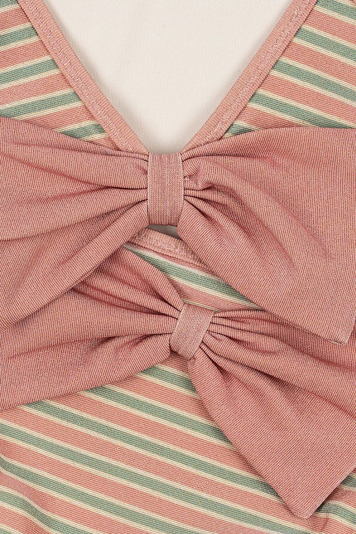 Dievča Dvojdielne detské plavky Konges Sløjd BOWWOW BIKINI KS104712.PPY2 béžová