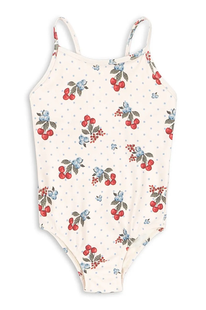 Jednodielne detské plavky Konges Sløjd FRAGO SWIMSUIT GRS KS104821.PPY2 béžová SS26