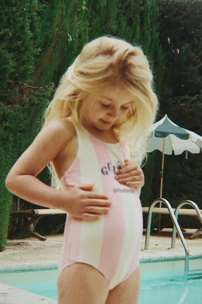 Jednodielne detské plavky Konges Sløjd POMIA SWIMSUIT KS105040.PPY2