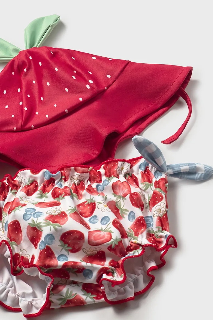 Детский раздельный купальник Mayoral Newborn 1635.2R.Newborn.PPY2 красный