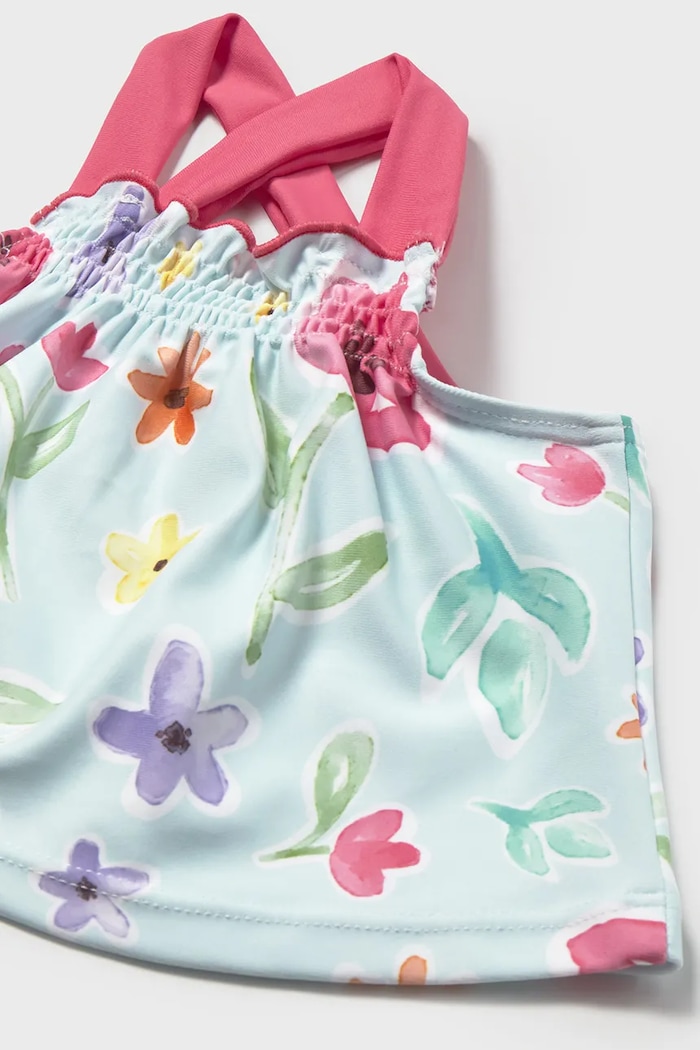 Дівчинка Дитячий роздільний купальник Mayoral Newborn 1635.2R.Newborn.PPY2 блакитний