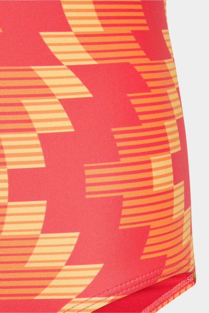 adidas Performance jednodielne plavky detské červená KR4887