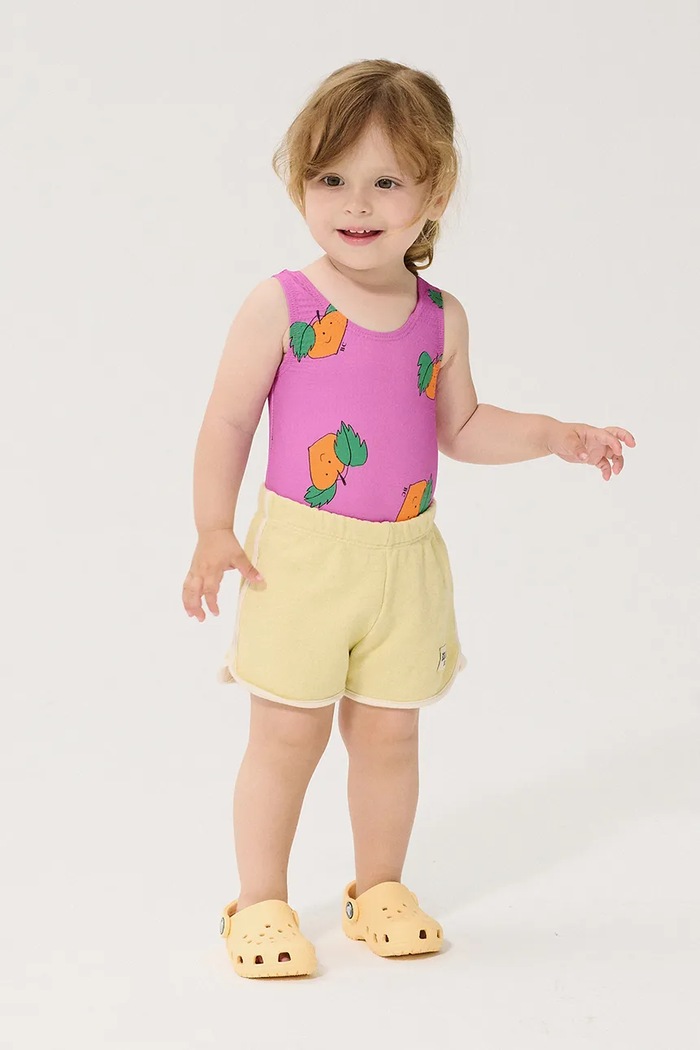 Bobo Choses egyrészes baba fürdőruha Tangerine 126AB111 rózsaszín