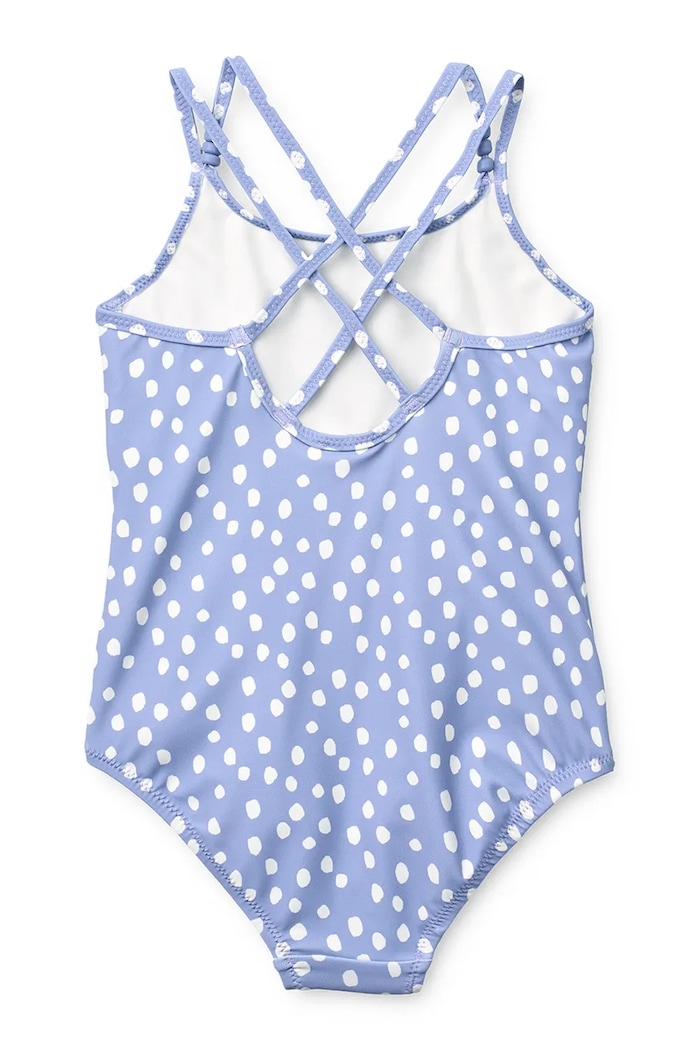 Liewood strój kąpielowy jednoczęściowy dziecięcy Suna Printed Swimsuit LW20659.PPY2 fioletowy SS26