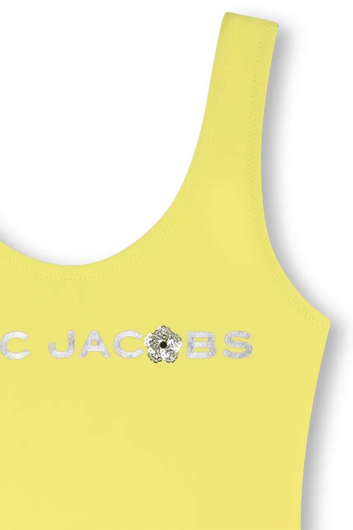 Dziewczynka Marc Jacobs jednoczęściowy strój kąpielowy dziecięcy W60757.114.150 żółty