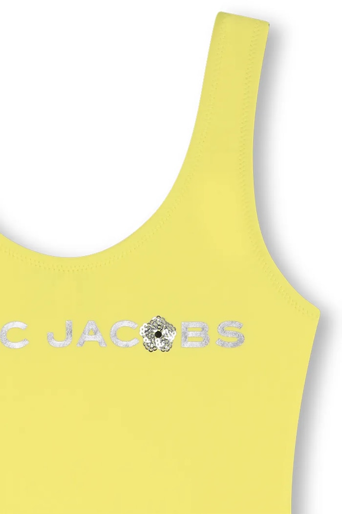Dziewczynka Marc Jacobs jednoczęściowy strój kąpielowy dziecięcy W60757.114.150 żółty