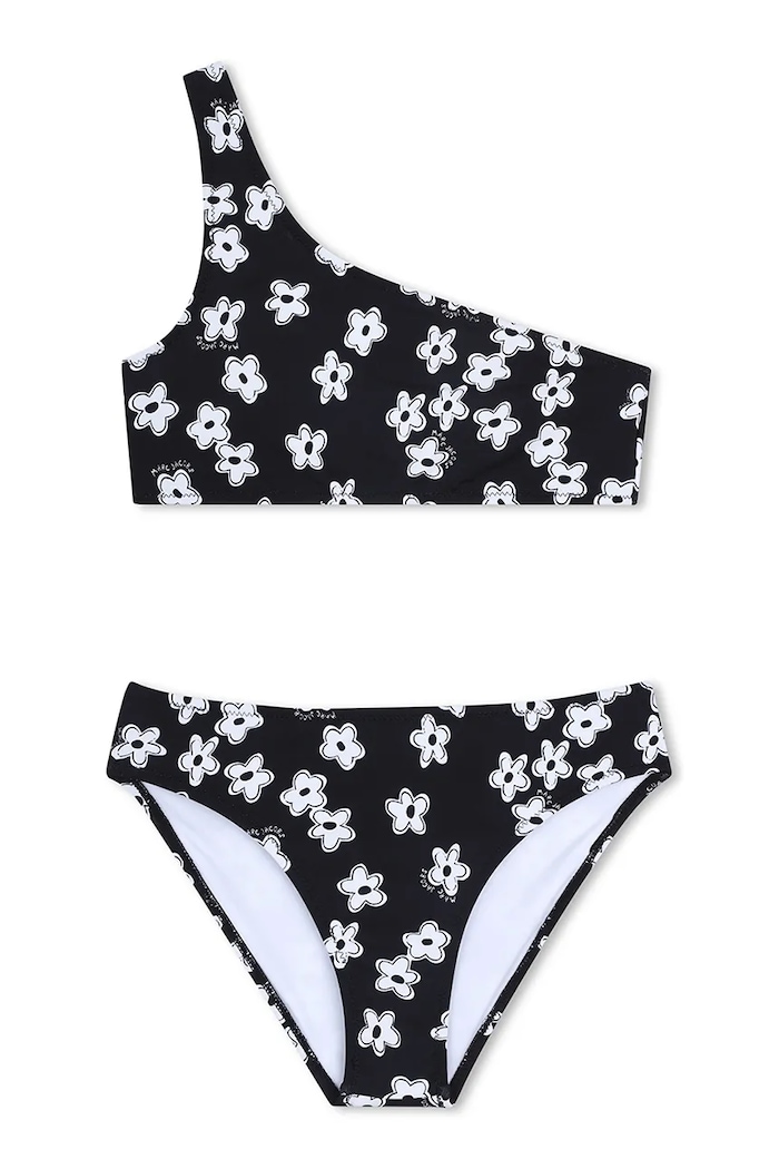 Marc Jacobs dwuczęściowy strój kąpielowy dziecięcy komplet czarny W60758.114.150