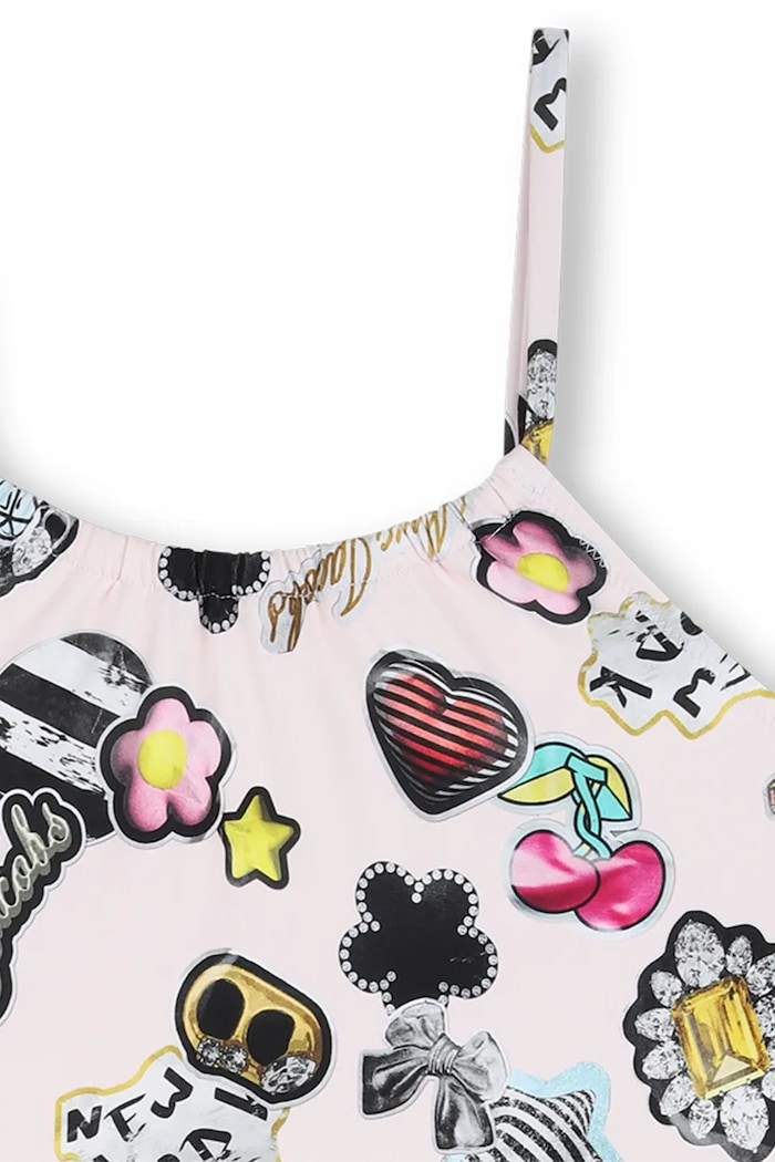 Dievča Jednodielne detské plavky Marc Jacobs W60759.114.150 ružová