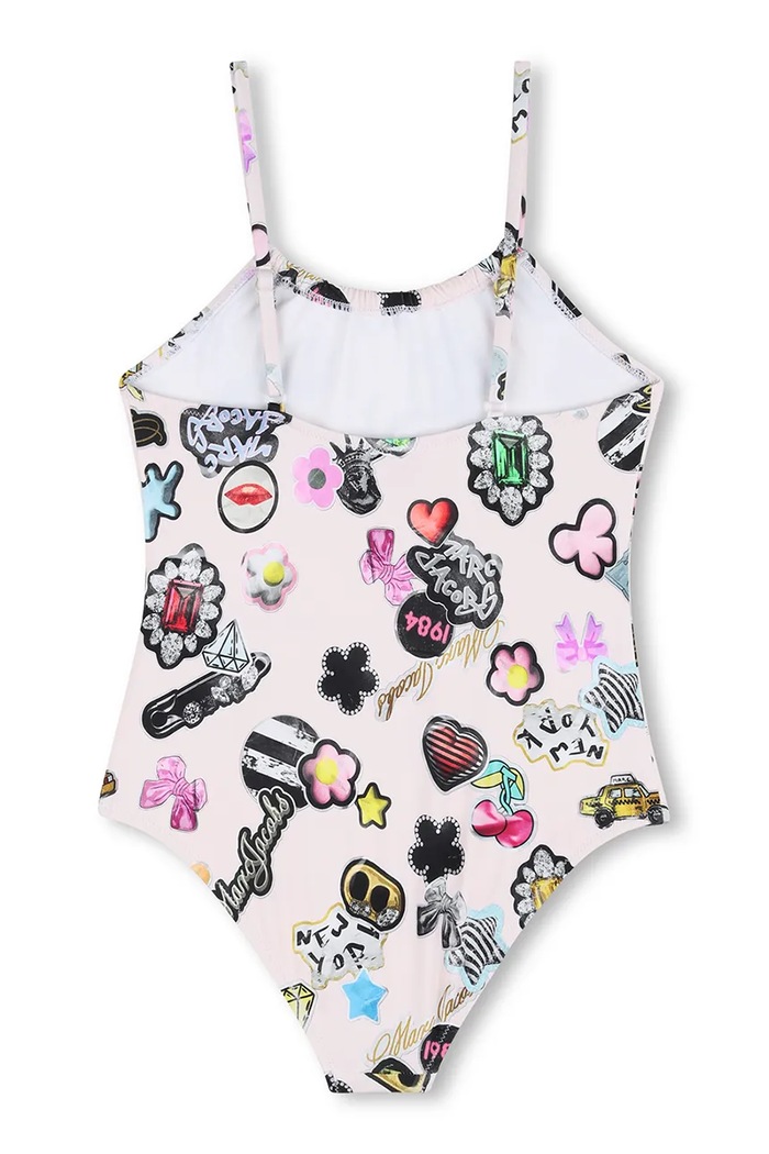 Jednodielne detské plavky Marc Jacobs W60759.86.108 ružová SS26