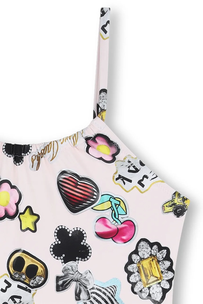 Dievča Jednodielne detské plavky Marc Jacobs W60759.86.108 ružová
