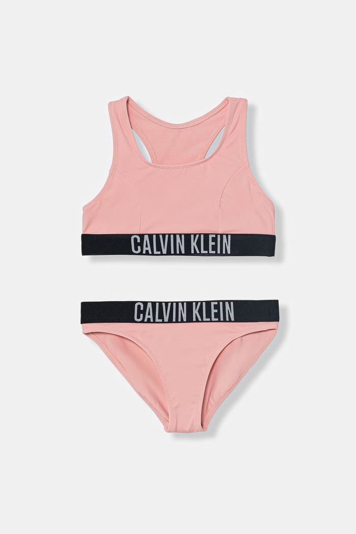 Calvin Klein Jeans μαγιό δύο τεμαχίων Παιδικά ροζ KY0KY00091.PPY2