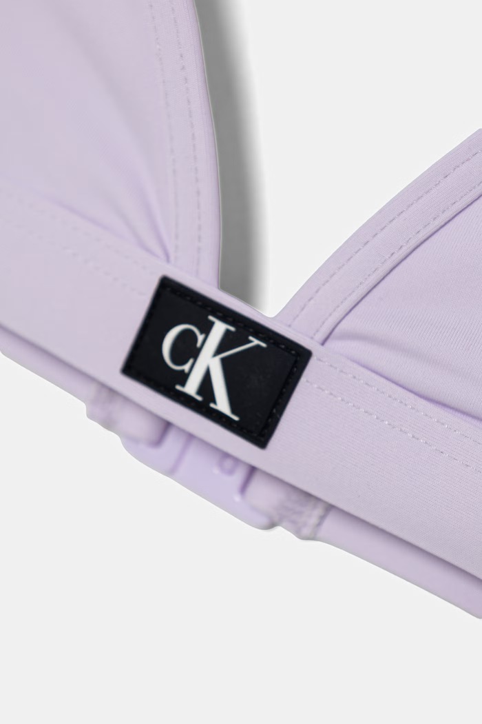 Κοριτσίστικα Calvin Klein Jeans μαγιό δύο τεμαχίων Παιδικά KY0KY00092.PPY2 μωβ