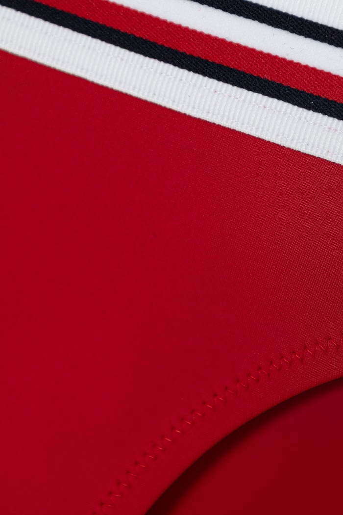Tommy Hilfiger costum de baie din două piese pentru copii rosu UG0UG00823.PPY2