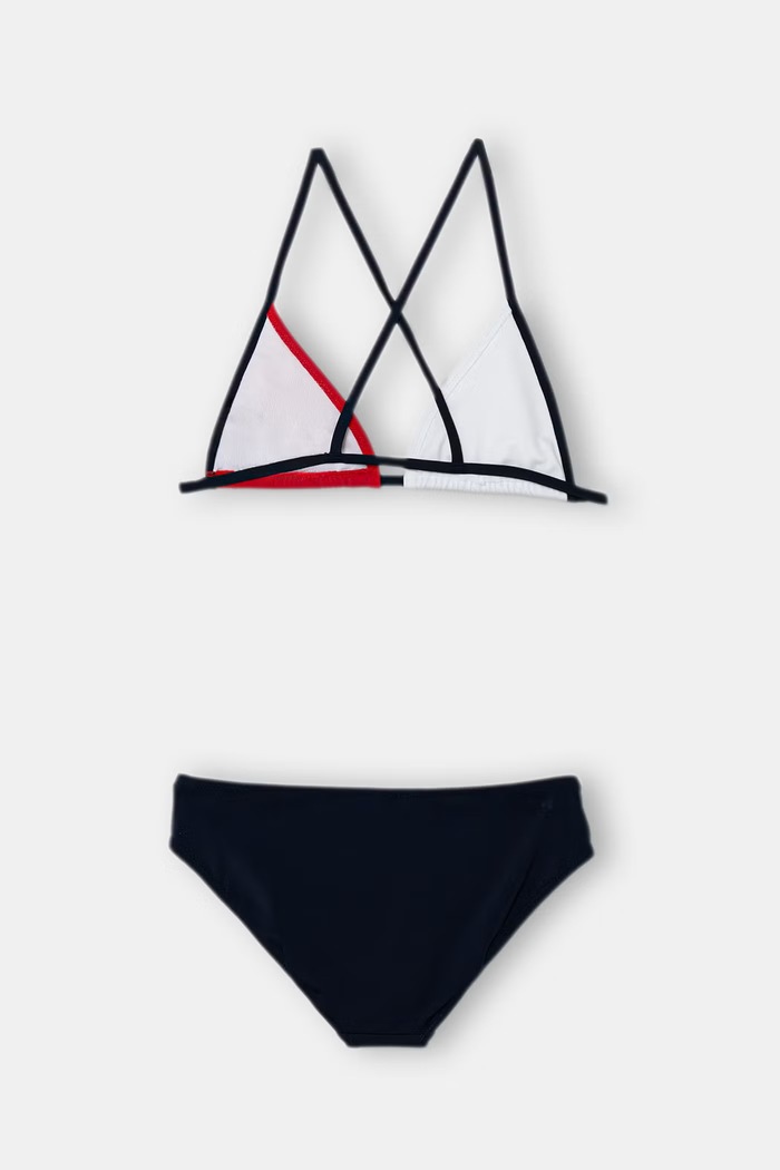 Tommy Hilfiger costum de baie din două piese pentru copii UG0UG00827.PPY2 bleumarin SS26