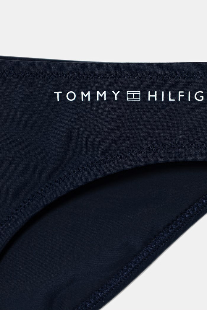 Fete Tommy Hilfiger costum de baie din două piese pentru copii UG0UG00827.PPY2 bleumarin