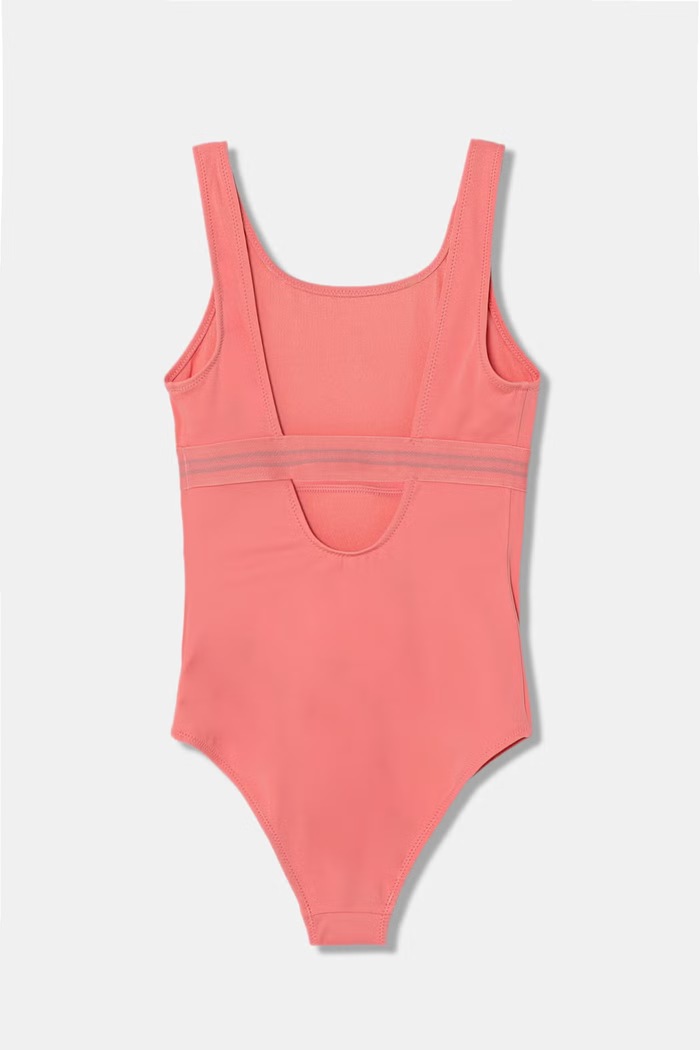 Tommy Hilfiger costum de baie dintr-o singură piesă pentru copii UG0UG00822.PPY2 roz SS26