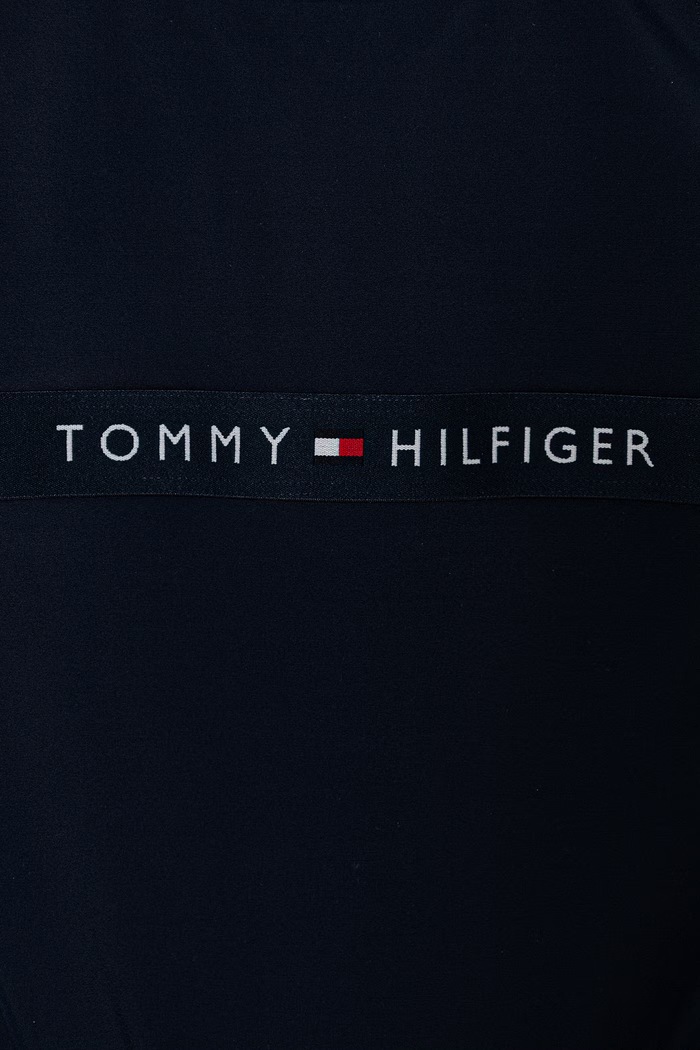 Fete Tommy Hilfiger costum de baie dintr-o singură piesă pentru copii UG0UG00822.PPY2 bleumarin