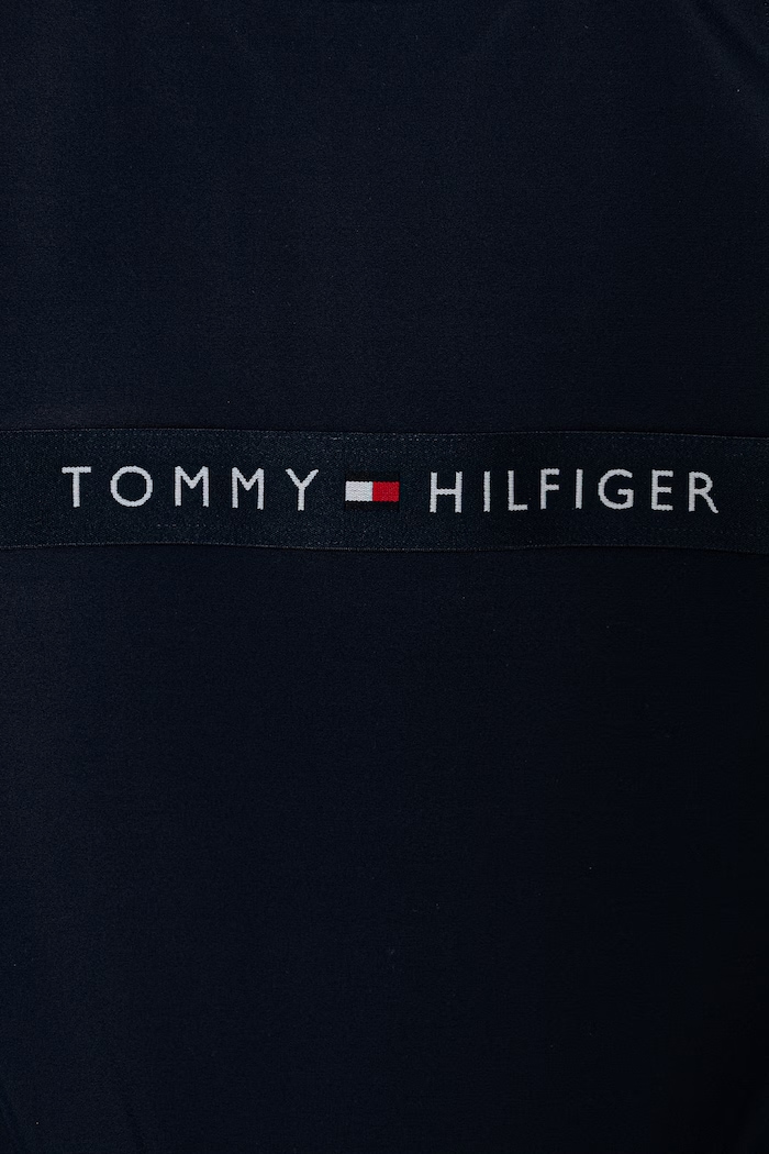 Fete Tommy Hilfiger costum de baie dintr-o singură piesă pentru copii UG0UG00822.PPY2 bleumarin