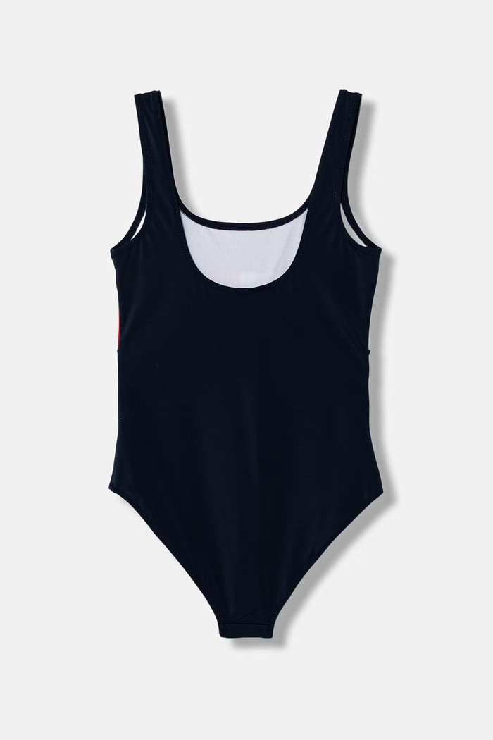 Tommy Hilfiger costum de baie dintr-o singură piesă pentru copii UG0UG00828.PPY2 bleumarin SS26