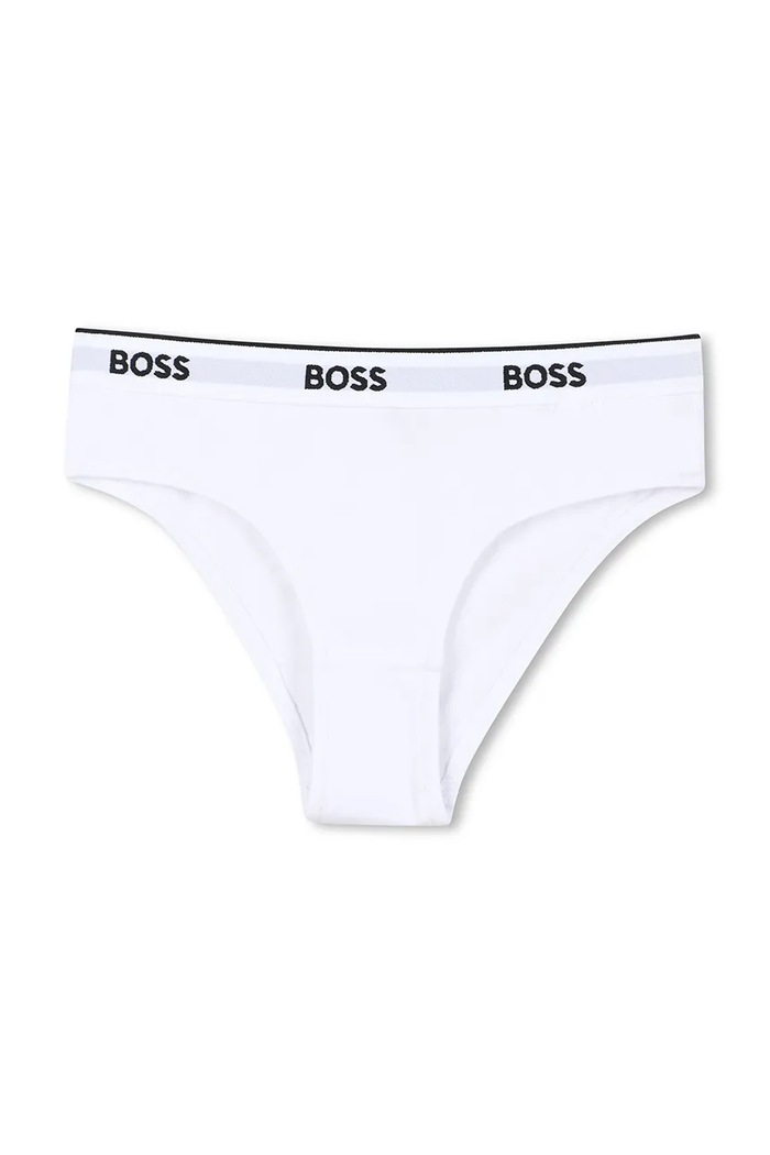 Dievča Detské nohavičky BOSS 2-pak J52688.156.162 čierna