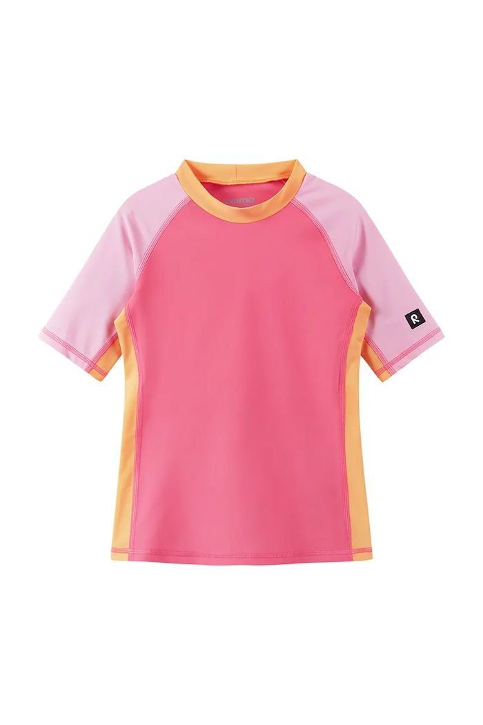 Reima t-shirt kąpielowy dziecięcy Joonia UV 50+ różowy 5200138E.PPY2