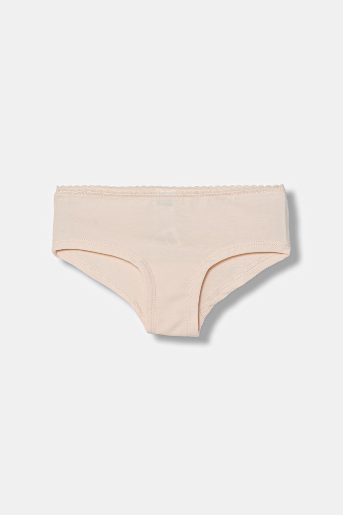 United Colors of Benetton detské nohavičky z bavlny s elastanom 3-pak oranžová 31LV0S031.G.Stagionale
