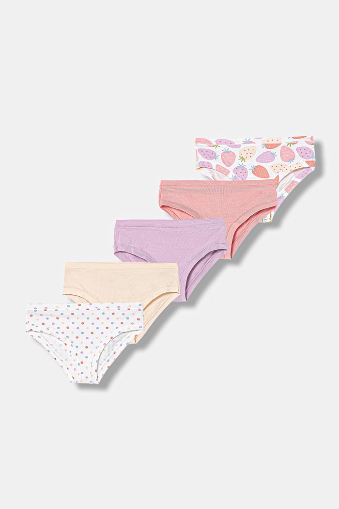 United Colors of Benetton gaćice za djecu od pamuka s elastanom 5-pack šarena 3MC10S039.G.Stagionale