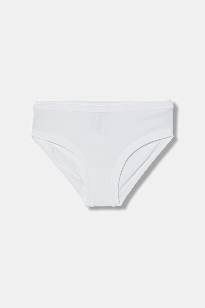 United Colors of Benetton chiloți pentru copii, din bumbac cu elastan pachet de 2 3RDW0S032.G.Stagionale alb SS26