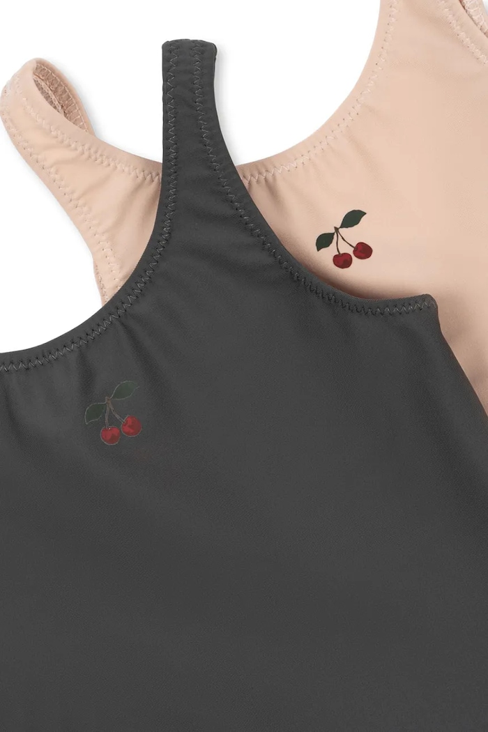 Fete Konges Sløjd costum de baie dintr-o singură piesă pentru copii 2-pack MARVA SWIMSUIT KS105223.PPY2 bej