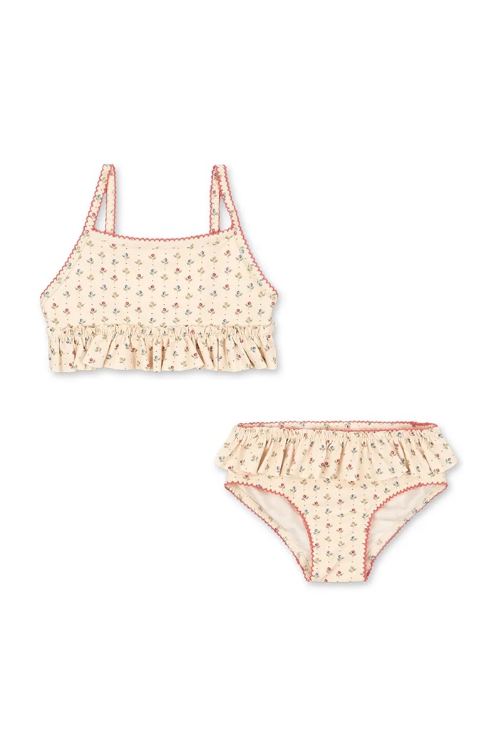 Konges Sløjd dvodijelni kupaći kostim za djecu GINA BIKINI GRS KS105399.PPY2 bež SS26