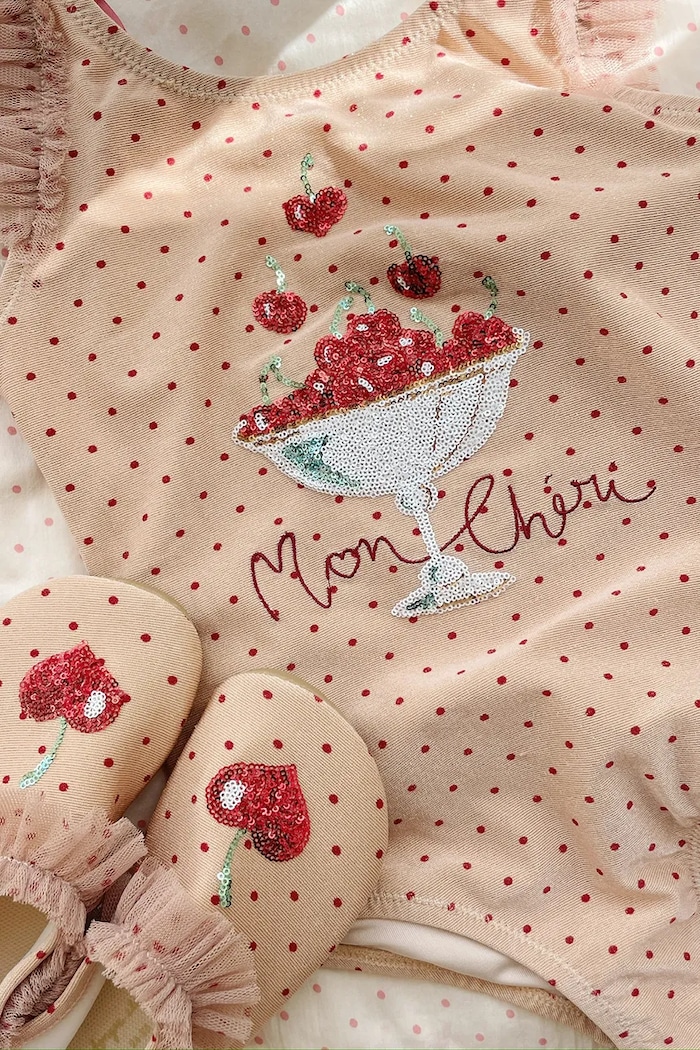 Konges Sløjd strój kąpielowy jednoczęściowy dziecięcy AMANDINE SWIMSUIT KS105261.PPY2