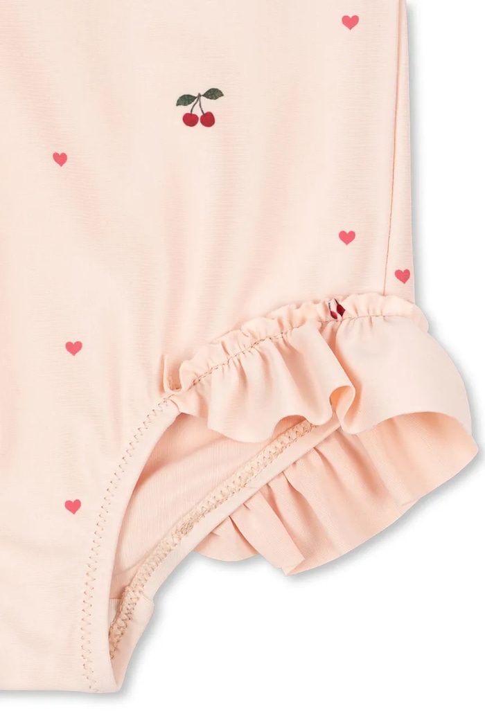 Konges Sløjd enodelne kopalke otroške MERLE LS SWIMSUIT GRS KS105473.PPY2 roza