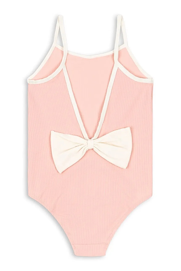 Konges Sløjd egyrészes fürdőruha gyerek BOWIE SWIMSUIT GSR KS105596.PPY2 rózsaszín SS26