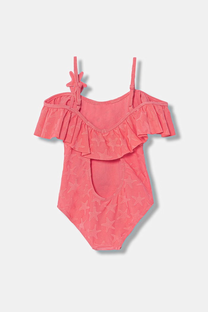 United Colors of Benetton enodelne kopalke otroške 3HYL0I00X.G.seasonal oranžna SS26
