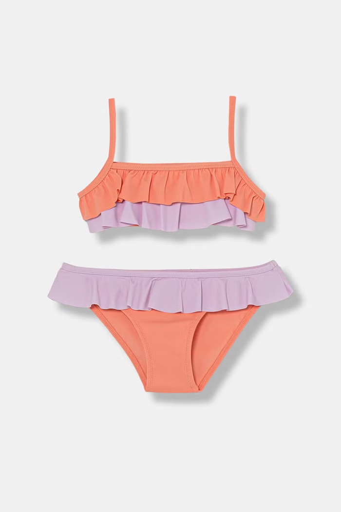 United Colors of Benetton dvojdielne plavky detské oranžová 3WJE0K03E.G.seasonal