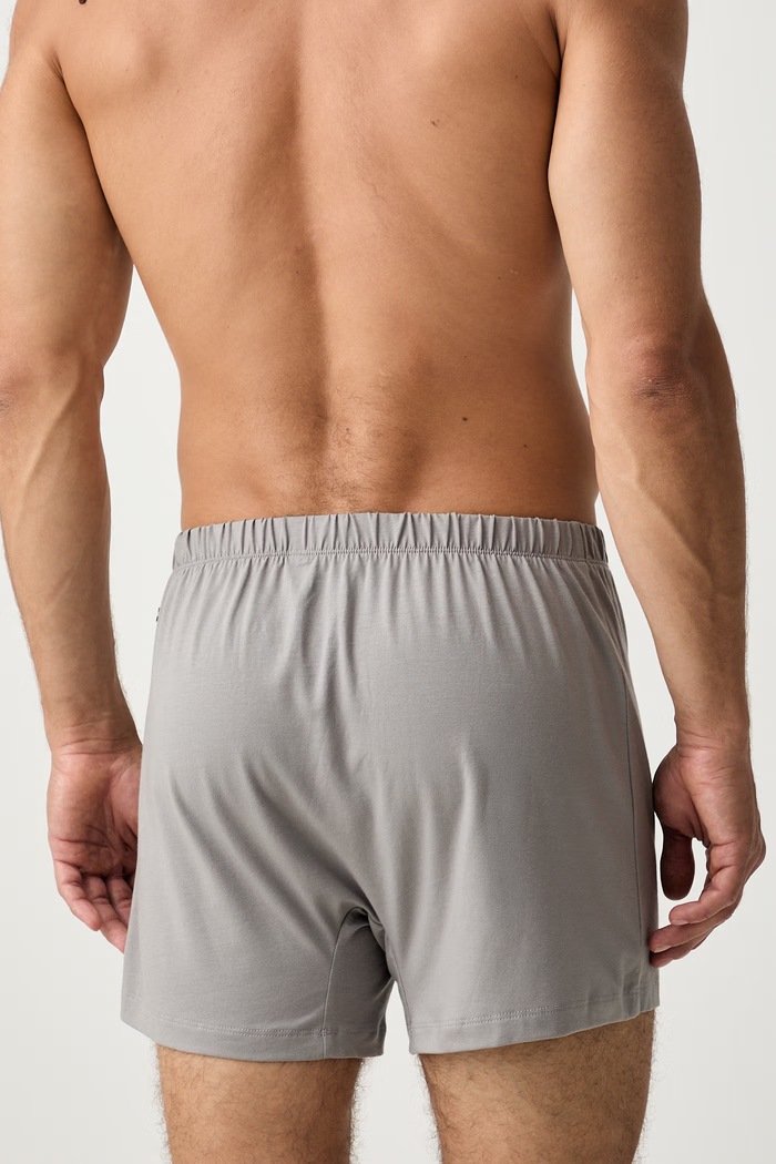 BOSS боксерки мъжки от памук с еластан 2P Jersey Boxer 2 броя 50544380 черен