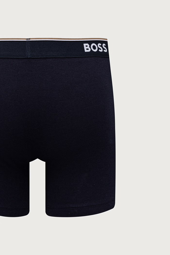 BOSS Μποξεράκι ανδρικό με βαμβάκι BoxerBr 3P Power Des 3-pack 50554438