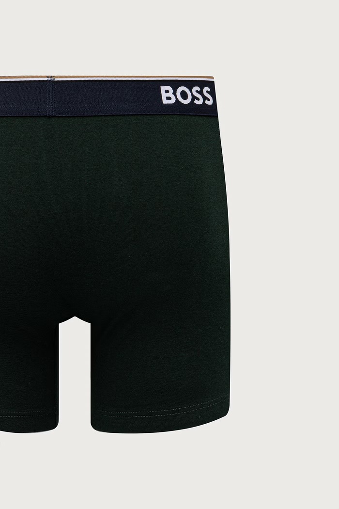BOSS Μποξεράκι ανδρικό με βαμβάκι BoxerBr 3P Power Des 3-pack 50554438