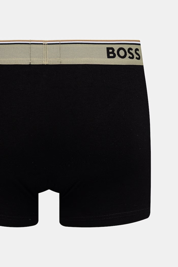 BOSS boxeri pentru bărbați, din bumbac cu elastan Trunk 3P Power Desig pachet de 3 50554443