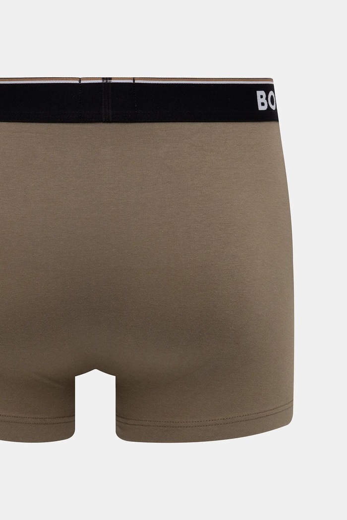 BOSS μποξεράκι Ανδρικό βαμβάκι με ελαστάν Trunk 3P Power Desig 3-pack 50554443
