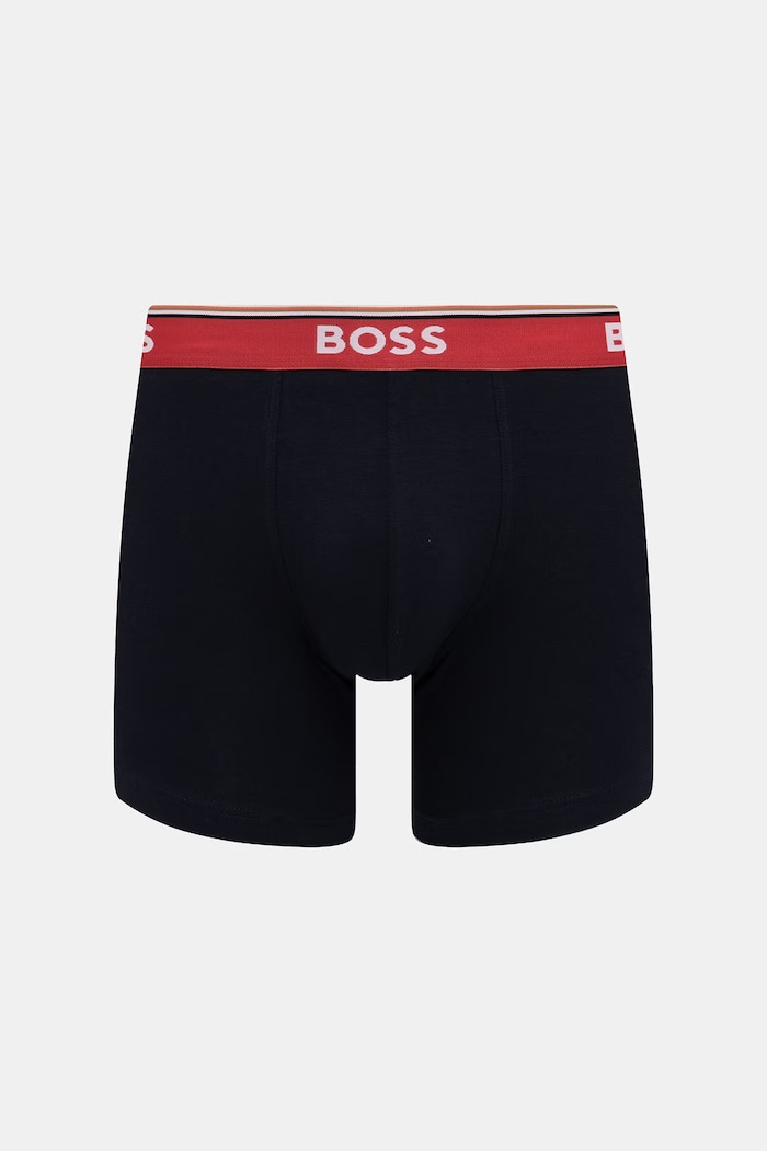 BOSS męskie BoxerBr 3P Power 3-pack 50554694 granatowy SS26
