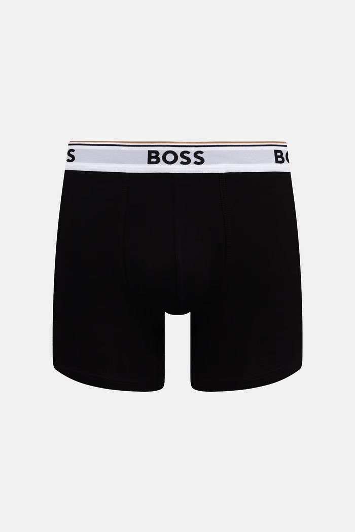 BOSS pentru bărbați BoxerBr 3P Power pachet de 3 50554694 negru SS26