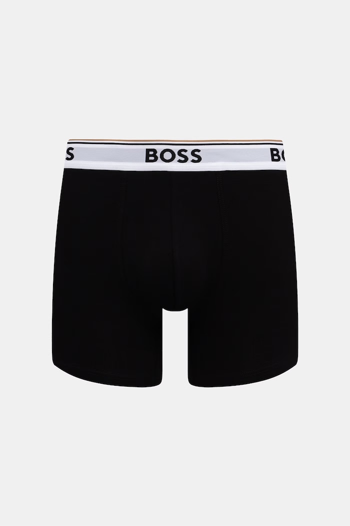 BOSS pentru bărbați BoxerBr 3P Power pachet de 3 50554694 negru SS26